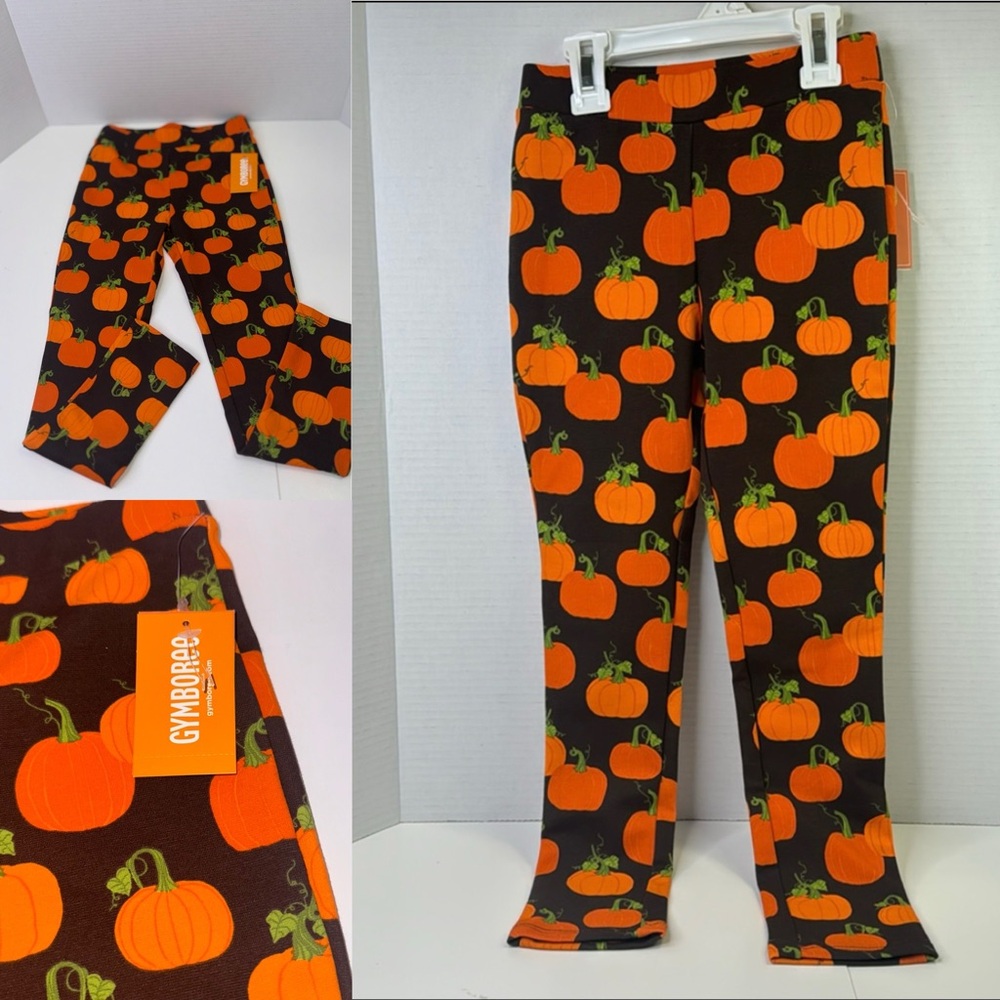 NWT Gymboree Leggings Pumpkin For Girl New
